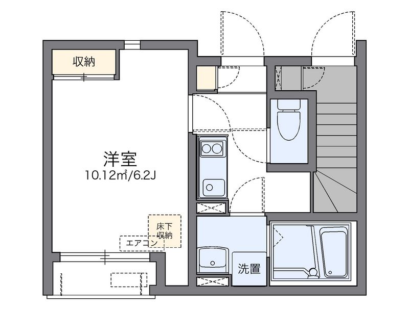 レオネクストサウスユーアイ 間取図
