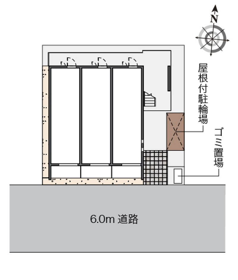 クレイノセジュール中原 配置図