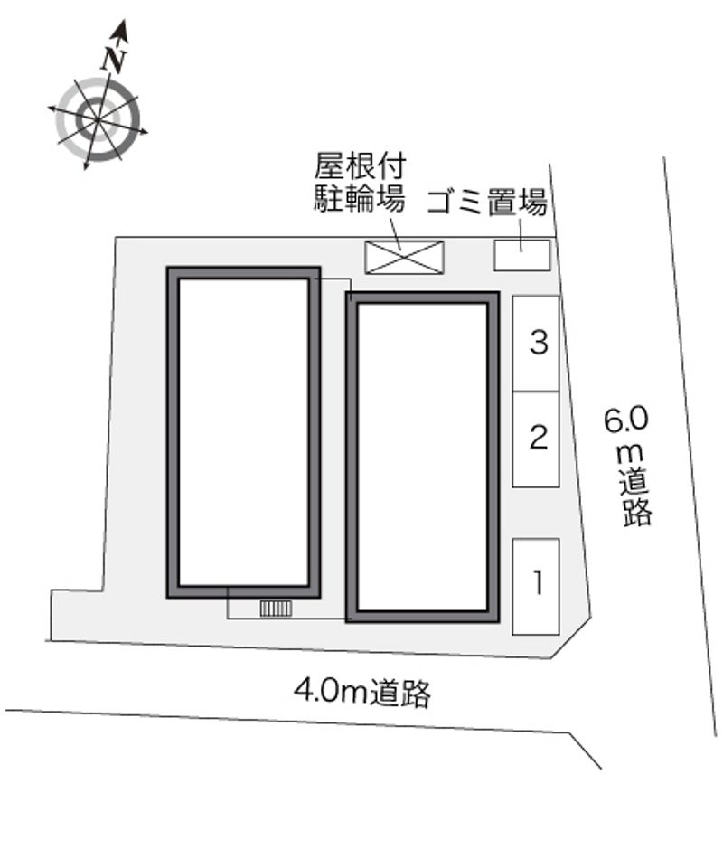 レオパレスバリオヴェルデ 配置図