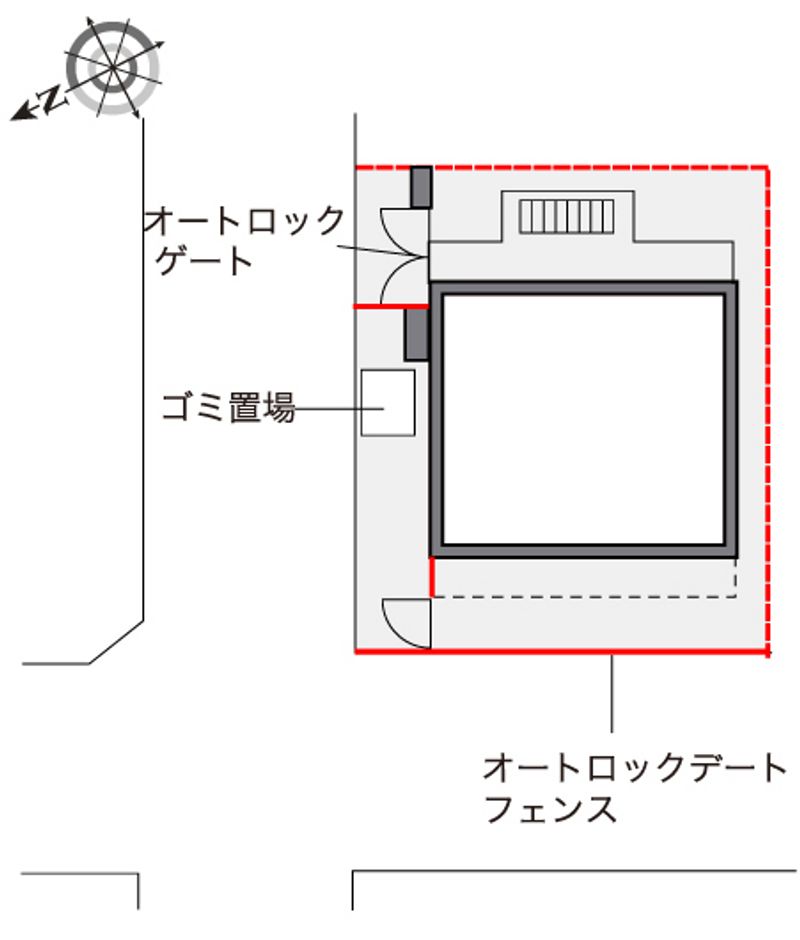 レオパレスサンヴィレッジ１９ 配置図