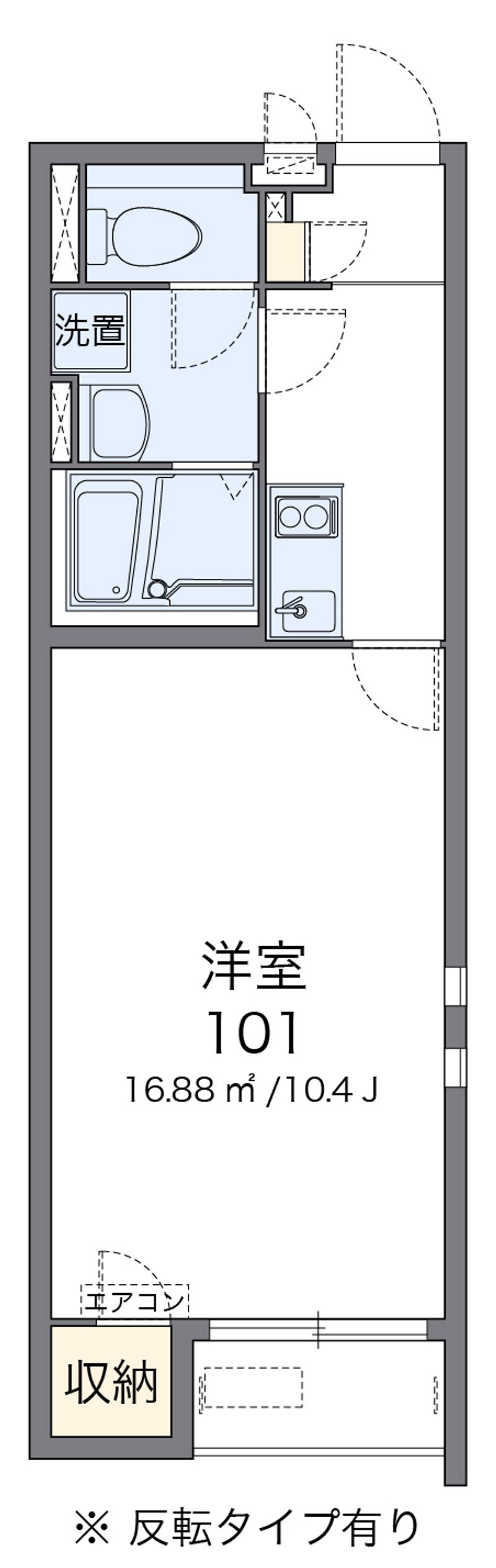 クレイノグローリーⅡ 間取図