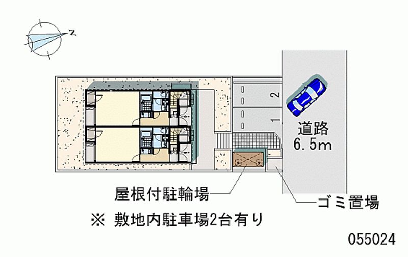 55024 Monthly parking lot