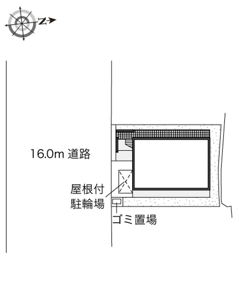 レオパレスネストⅢ 配置図