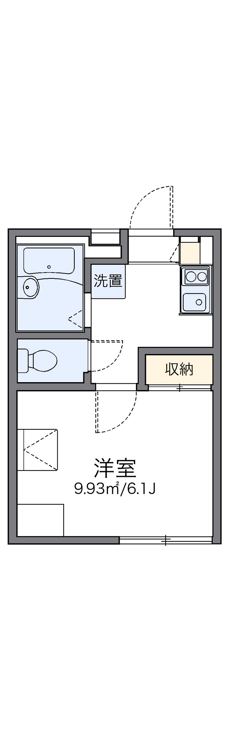 leopalace Yutaka Floor plan