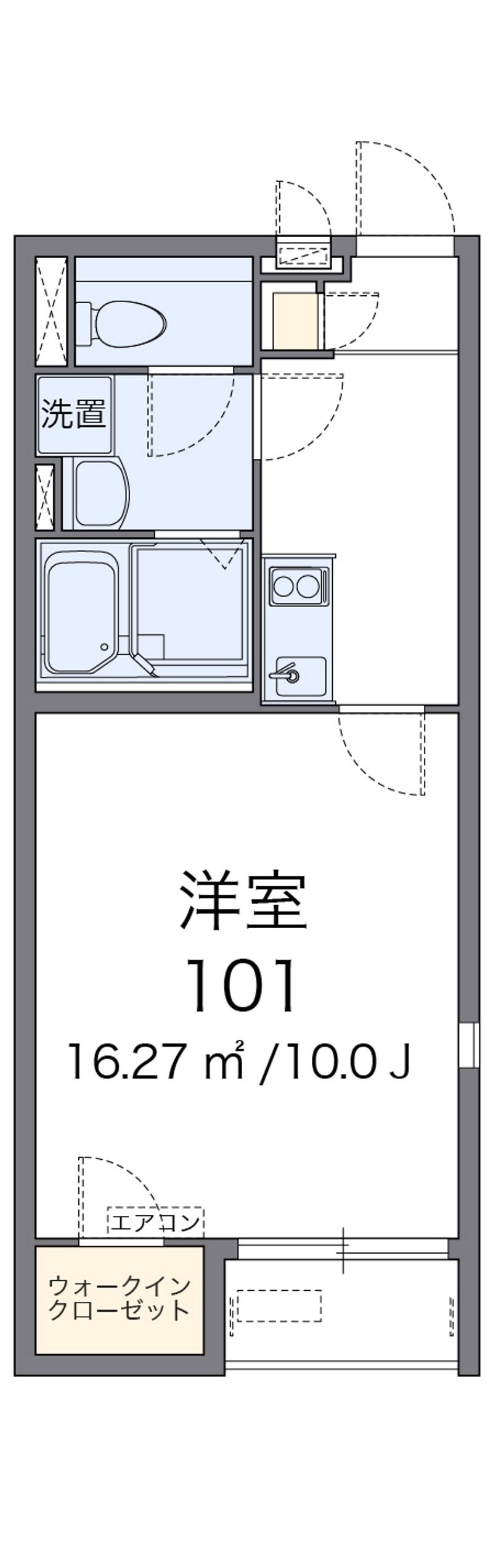 レオネクストＴａＫａⅡ 間取図