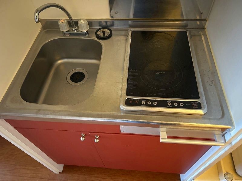 レオパレスファミリアシモサト キッチン