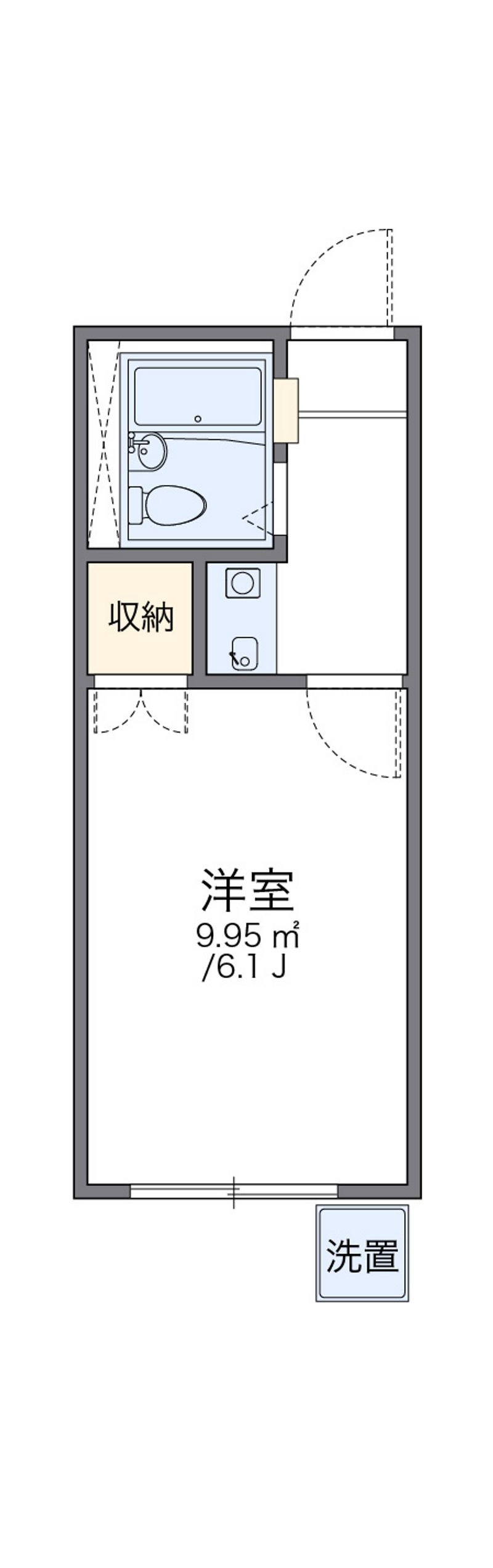 レオパレス日吉第１ 間取り