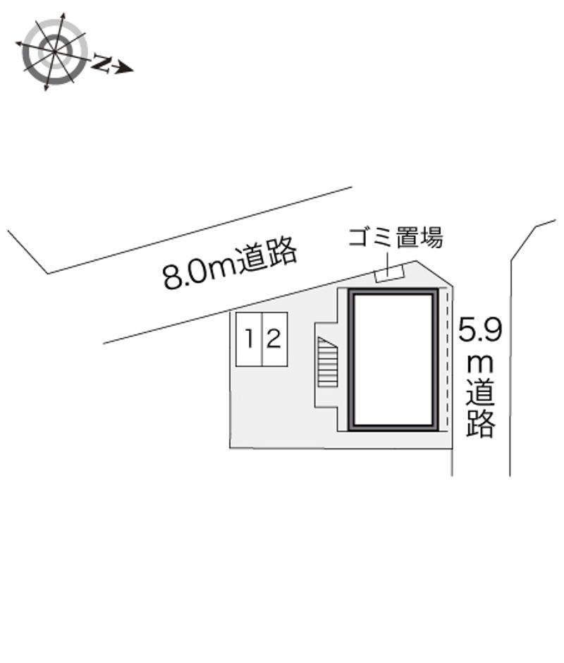 レオパレスＮｏｕｖｅｌｌｅ 配置図