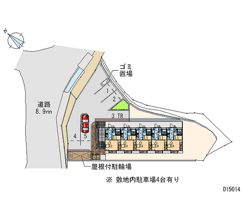 15014月租停车场