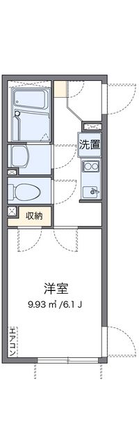 レオネクストレジデント西尾久 間取り図