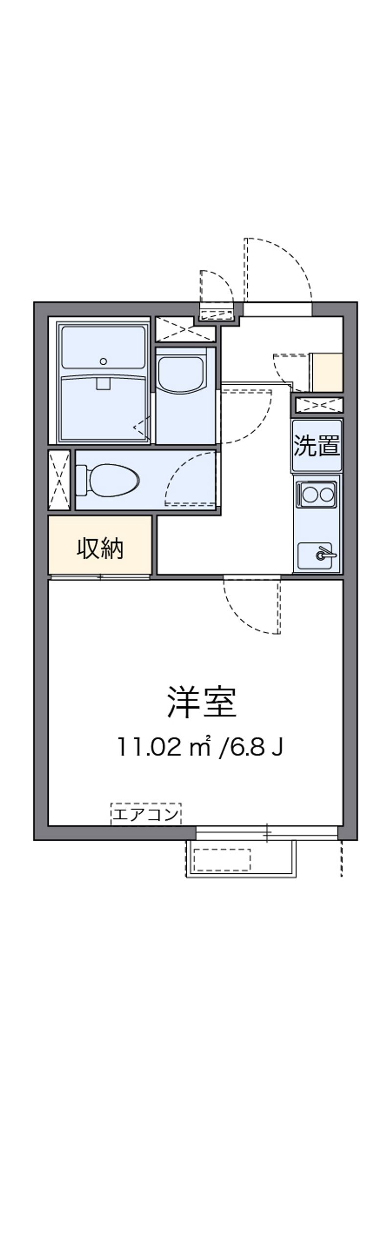 クレイノＧｒａｎ　Ｓｅｅｄ 間取り