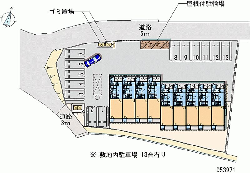 レオネクスト華 月極駐車場