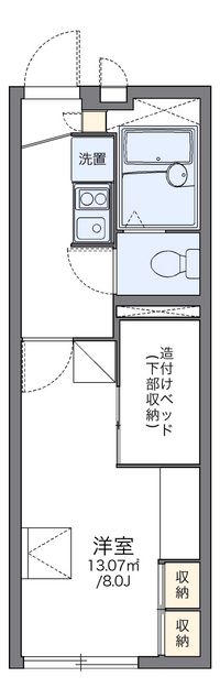 レオパレスＭｅｌａｎｇｅ 間取り図