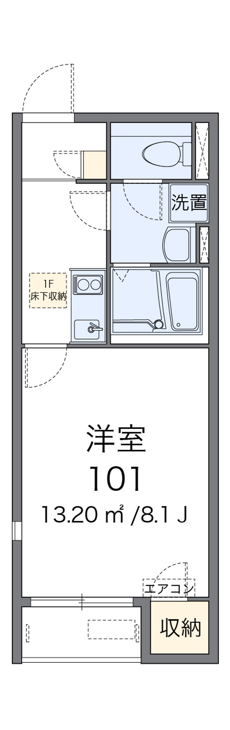 レオネクストみどりの杜 間取図