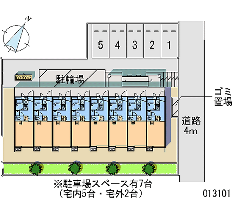 13101 bãi đậu xe hàng tháng