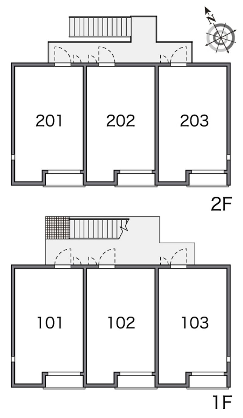 レオネクストメルベーユヒルズⅡ 間取配置図