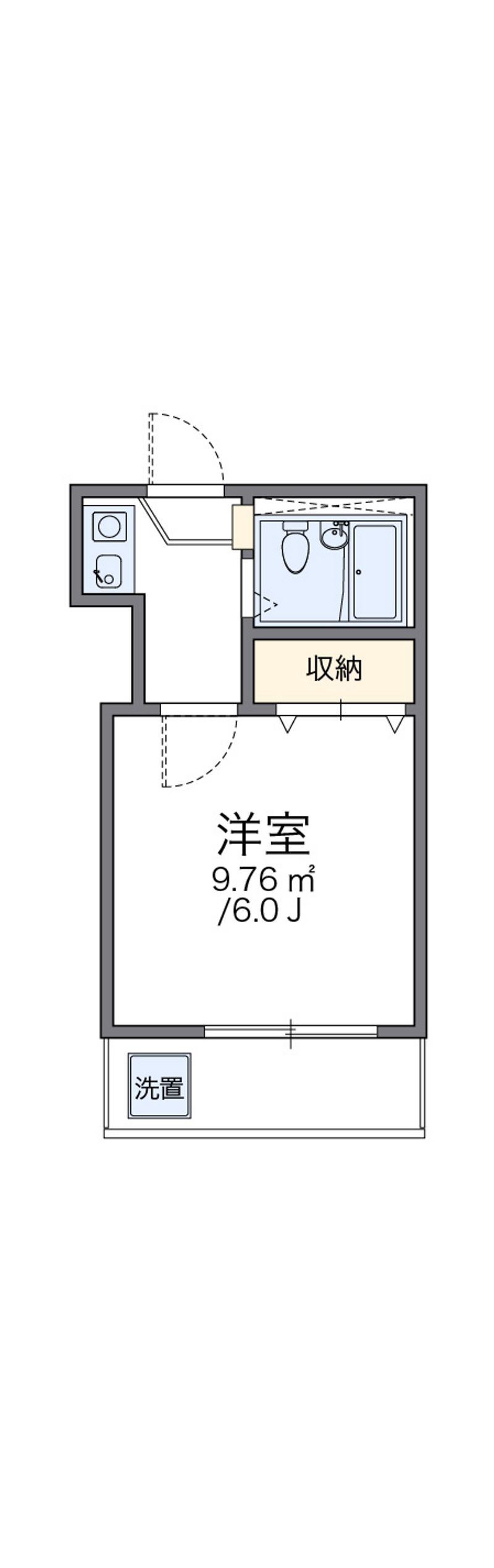 leopalace Shin Nakano Dai2 Floor plan