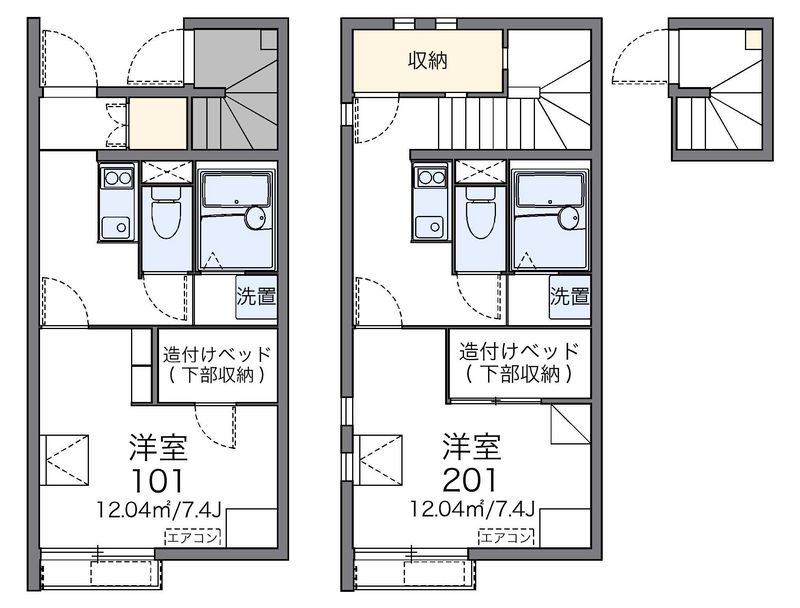 レオネクストサムシンエルス 間取図