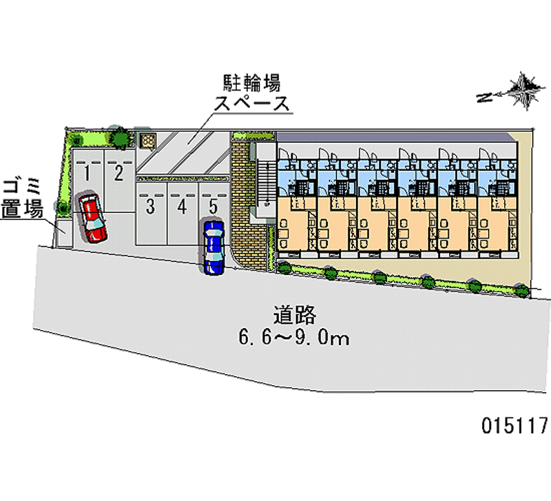 15117 Monthly parking lot