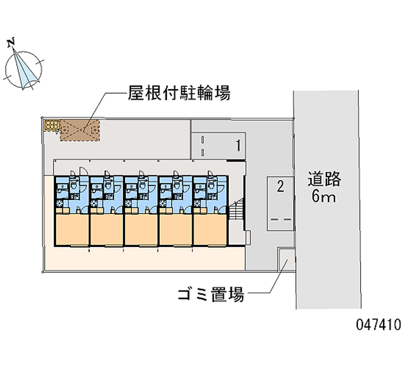 レオパレスラングシェーン 区画図