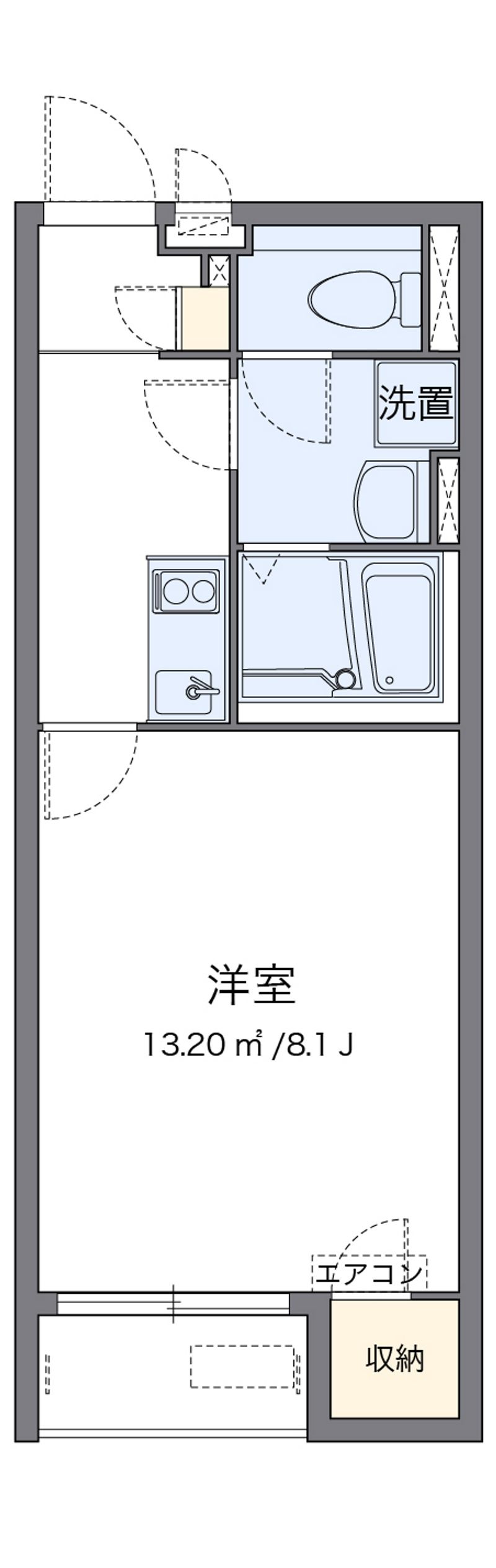 クレイノもみじⅤ 間取り