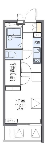 レオパレスフェリーチェ 間取り図
