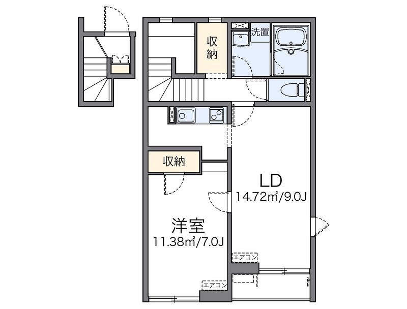 レオネクスト御廟 間取図