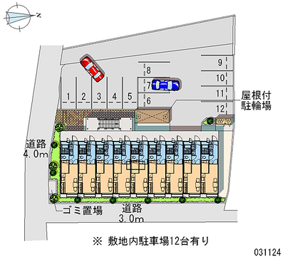 31124 Monthly parking lot