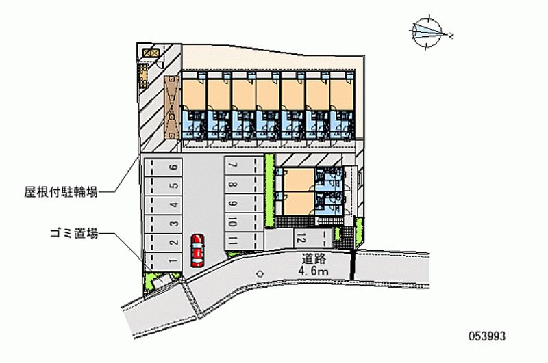 53993 Monthly parking lot