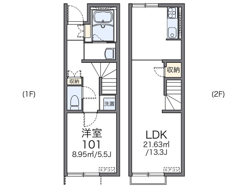 レオネクストサンテリア 間取図