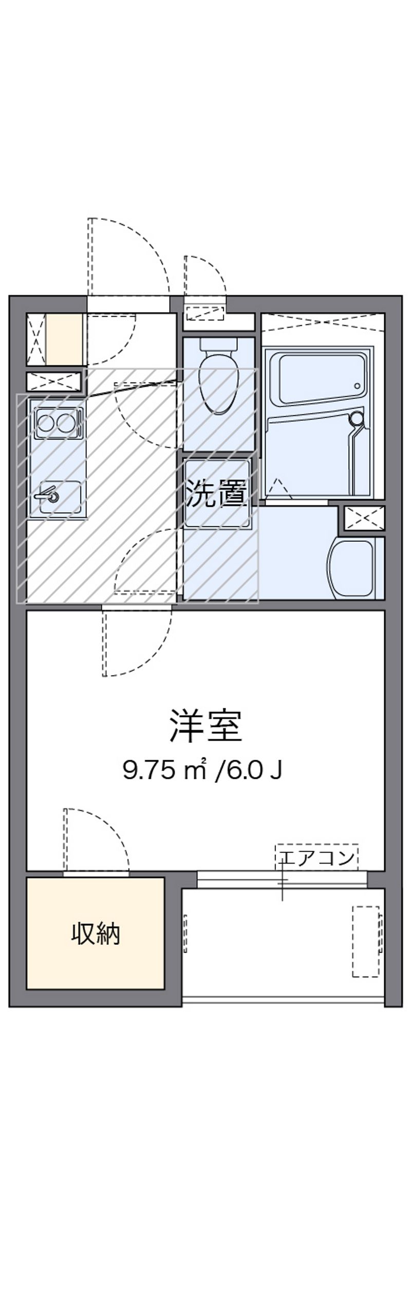 ミランダ松葉公園 間取図