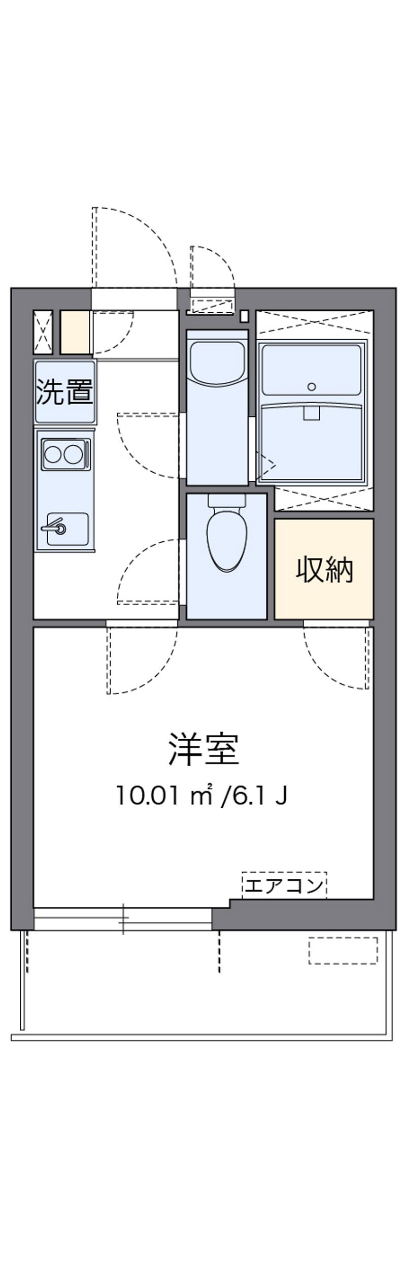 クレイノアレグリアスⅡ 間取図