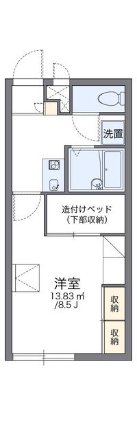 レオパレスサニーハウスうるまⅢ 間取り図