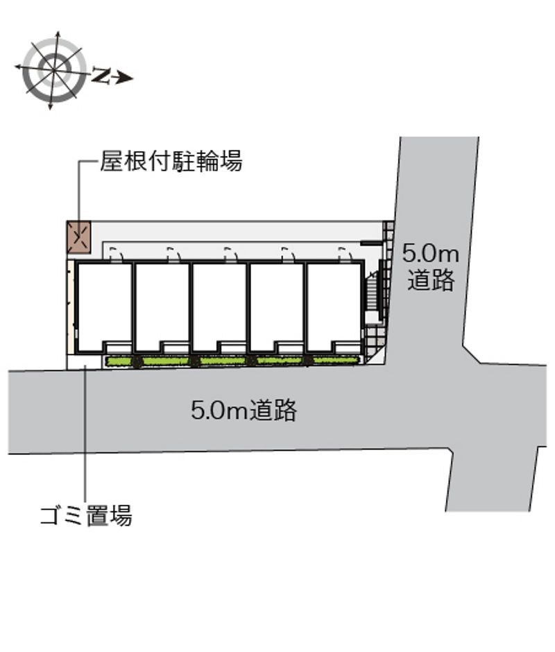 レオネクストソレイユ松原 配置図