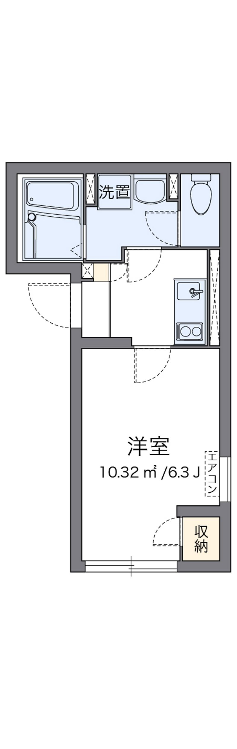 クレイノエトワールＫ　品川 間取図