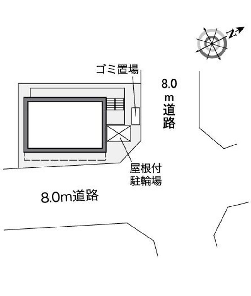 レオパレスソフィア 配置図