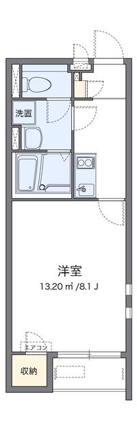 クレイノビッグアロー座間 間取り図