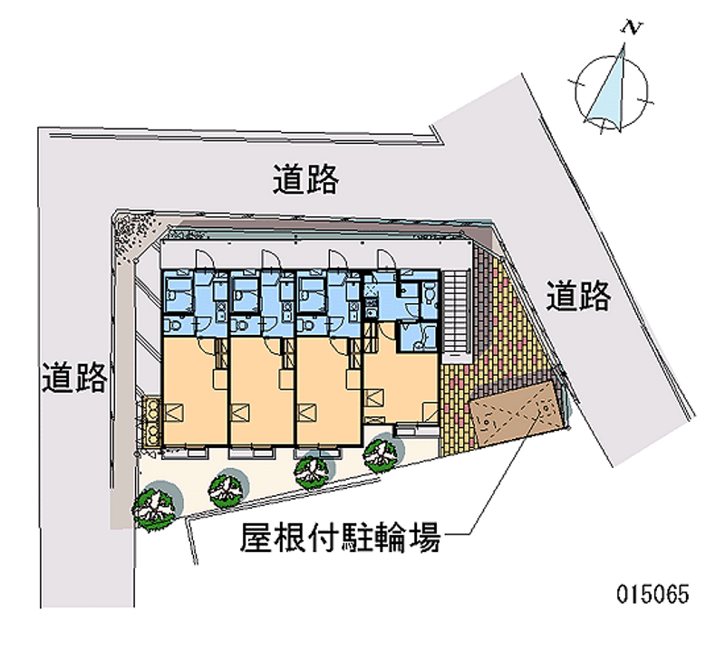 レオパレス湘南深沢 区画図