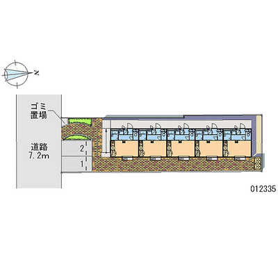 12335 Monthly parking lot