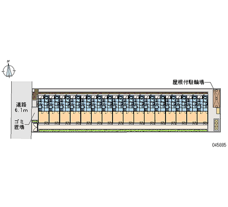 レオネクスト伊吹Ⅲ 月極駐車場