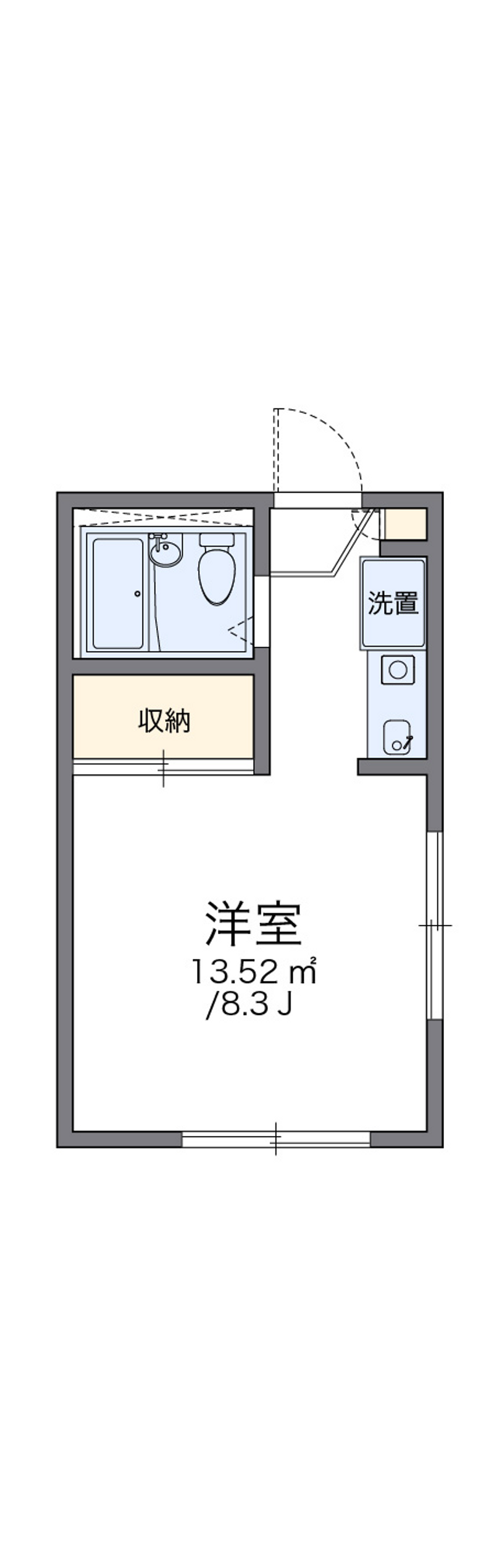 レオパレスランタナ 間取り
