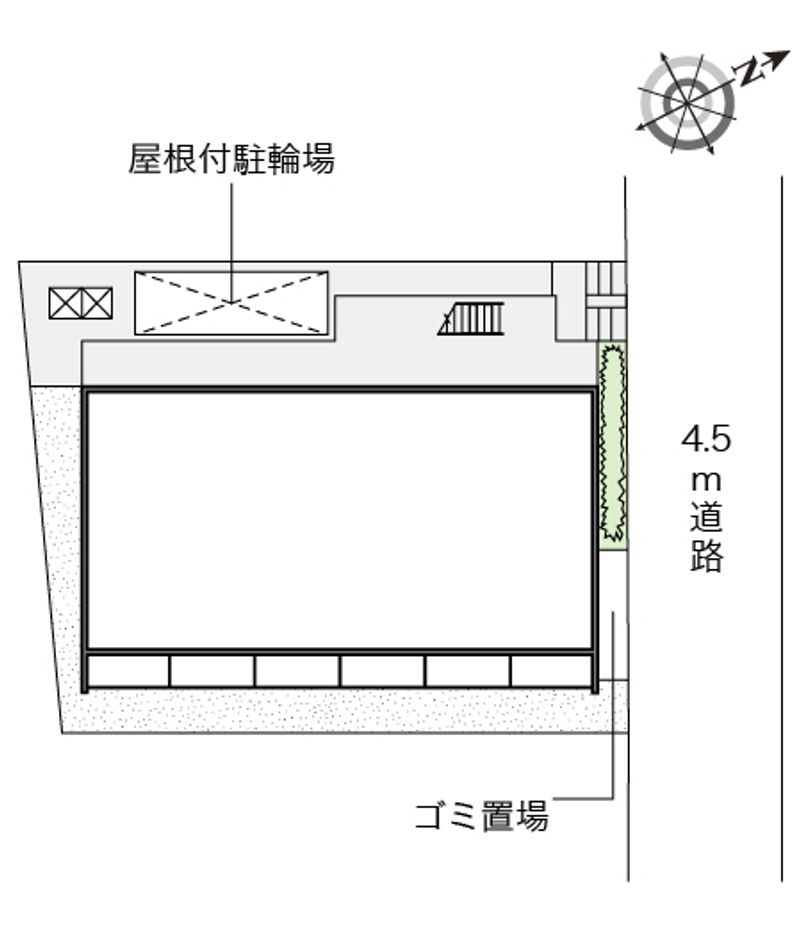クレイノバローネ安城 配置図