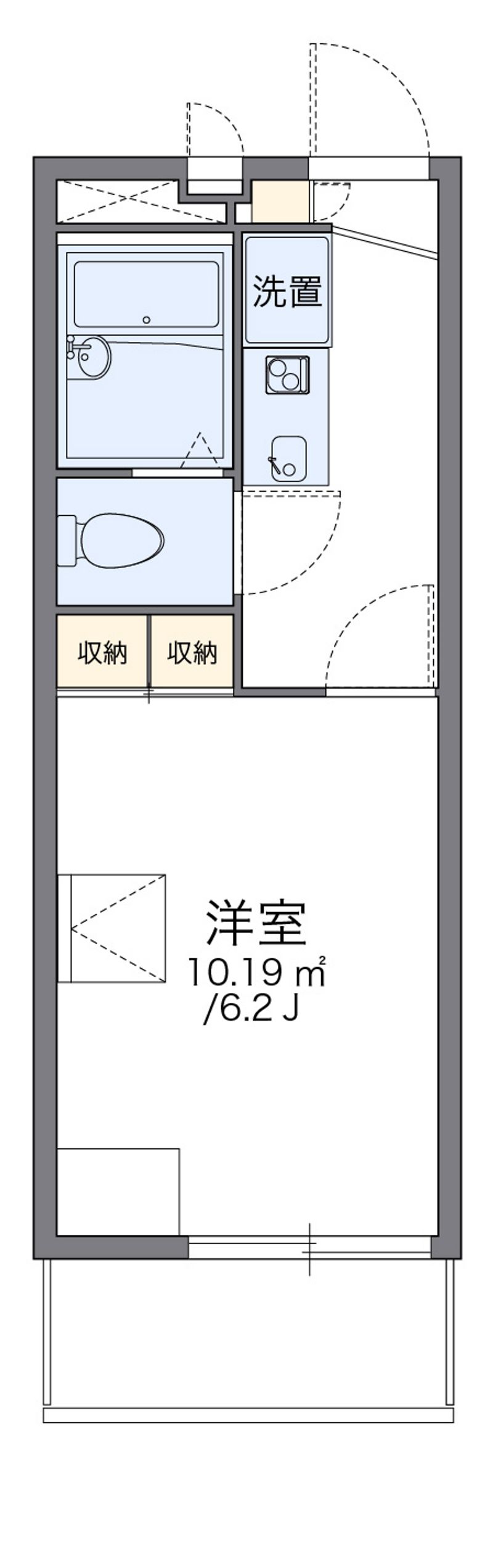 レオパレスロビン 間取図