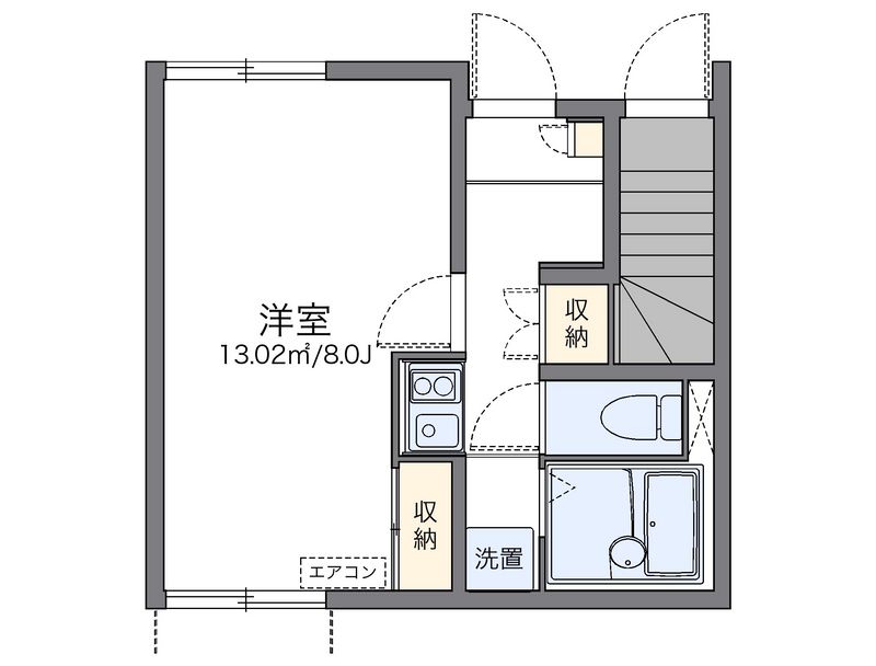 レオネクスト川原 間取図