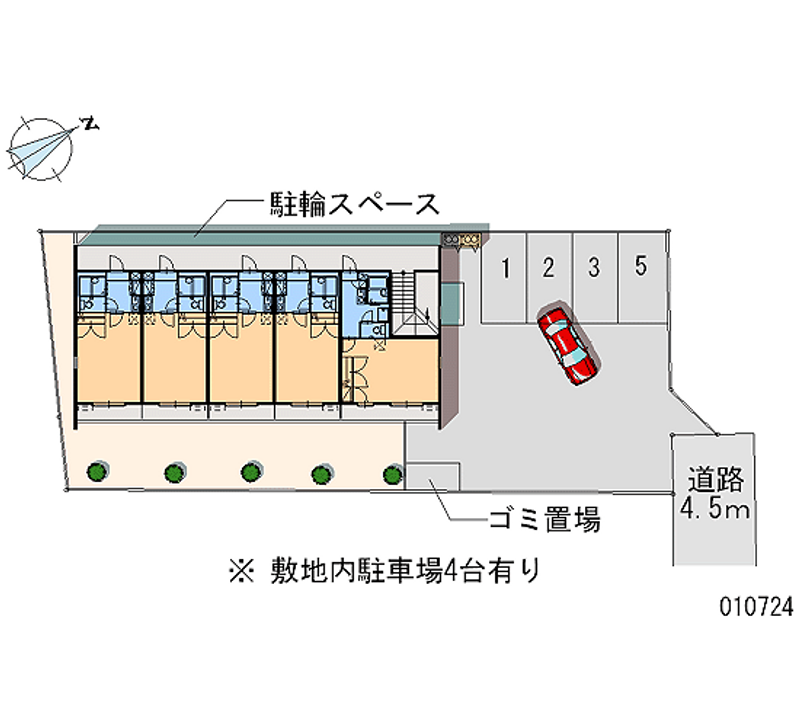 10724月租停车场