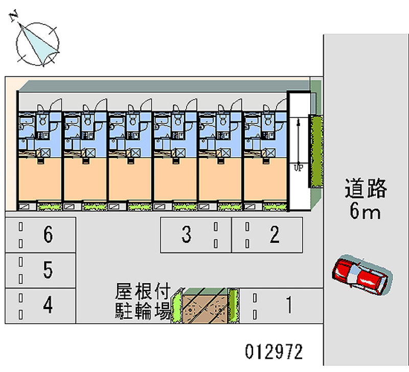 レオパレス大針 月極駐車場