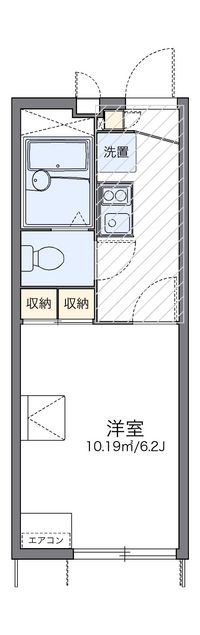 レオパレス陽光台 間取り図