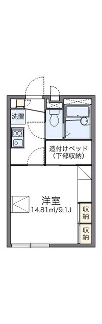 レオパレス寺東第１ 間取り図