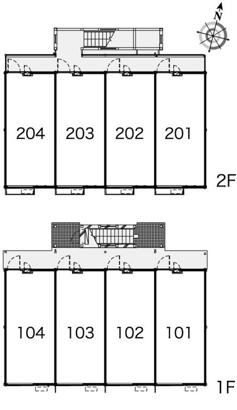 leopalace B&W 户型布局图