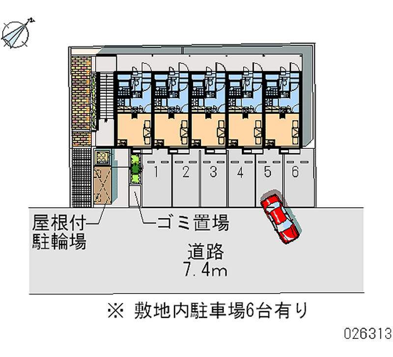 レオパレスマ　メゾン 月極駐車場